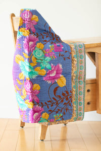 dignify Kantha Baby Blanket Quilt