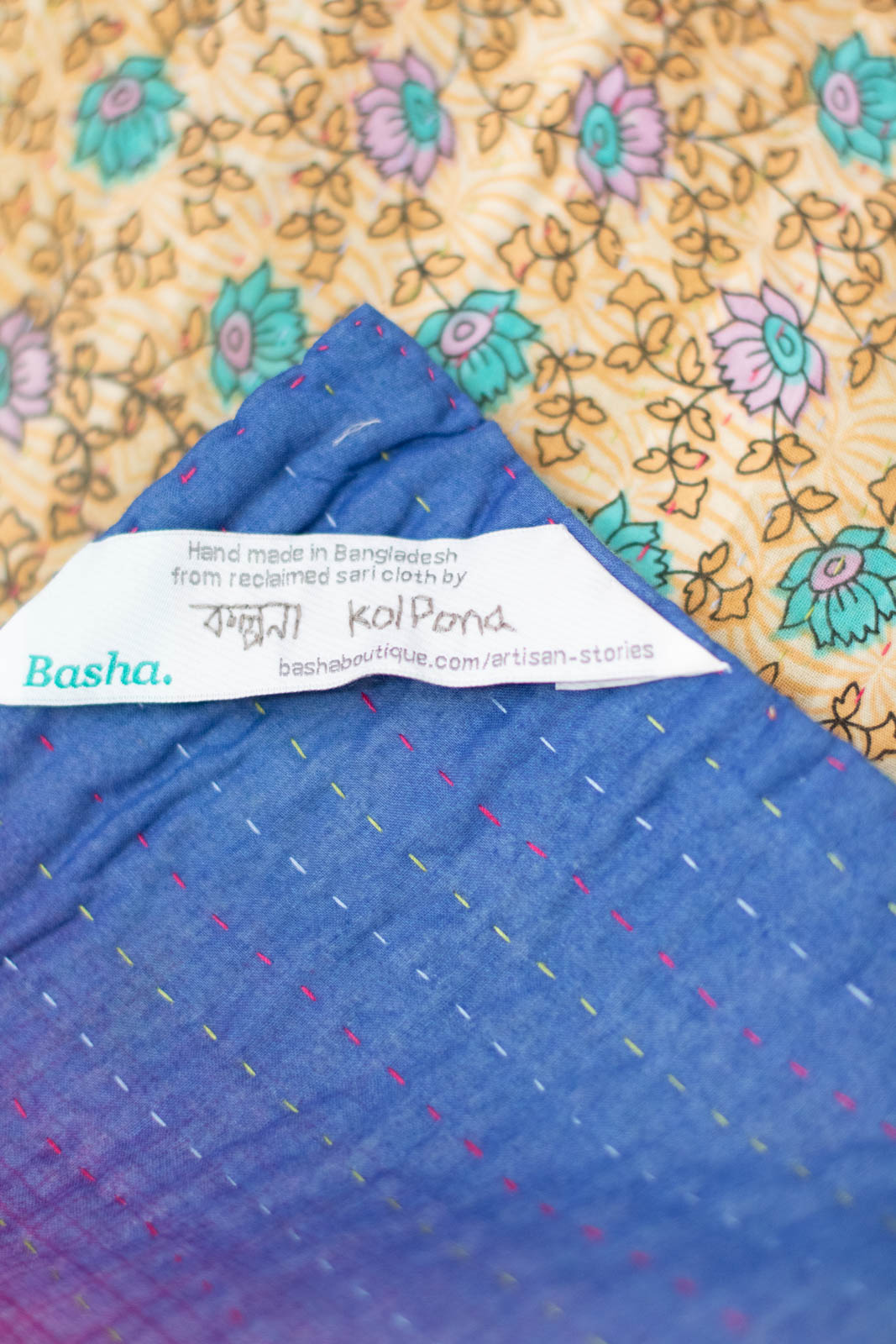 Adore No. 8 Kantha Mini Blanket