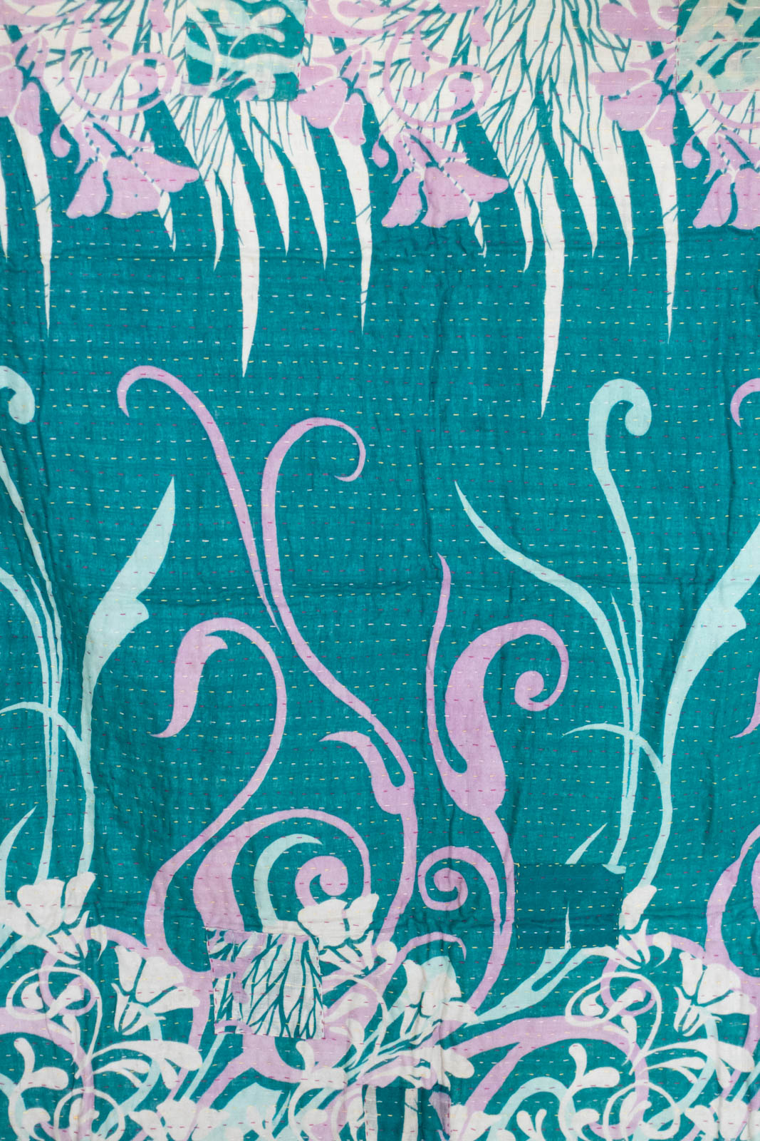 Loved No. 5 Kantha Mini Blanket