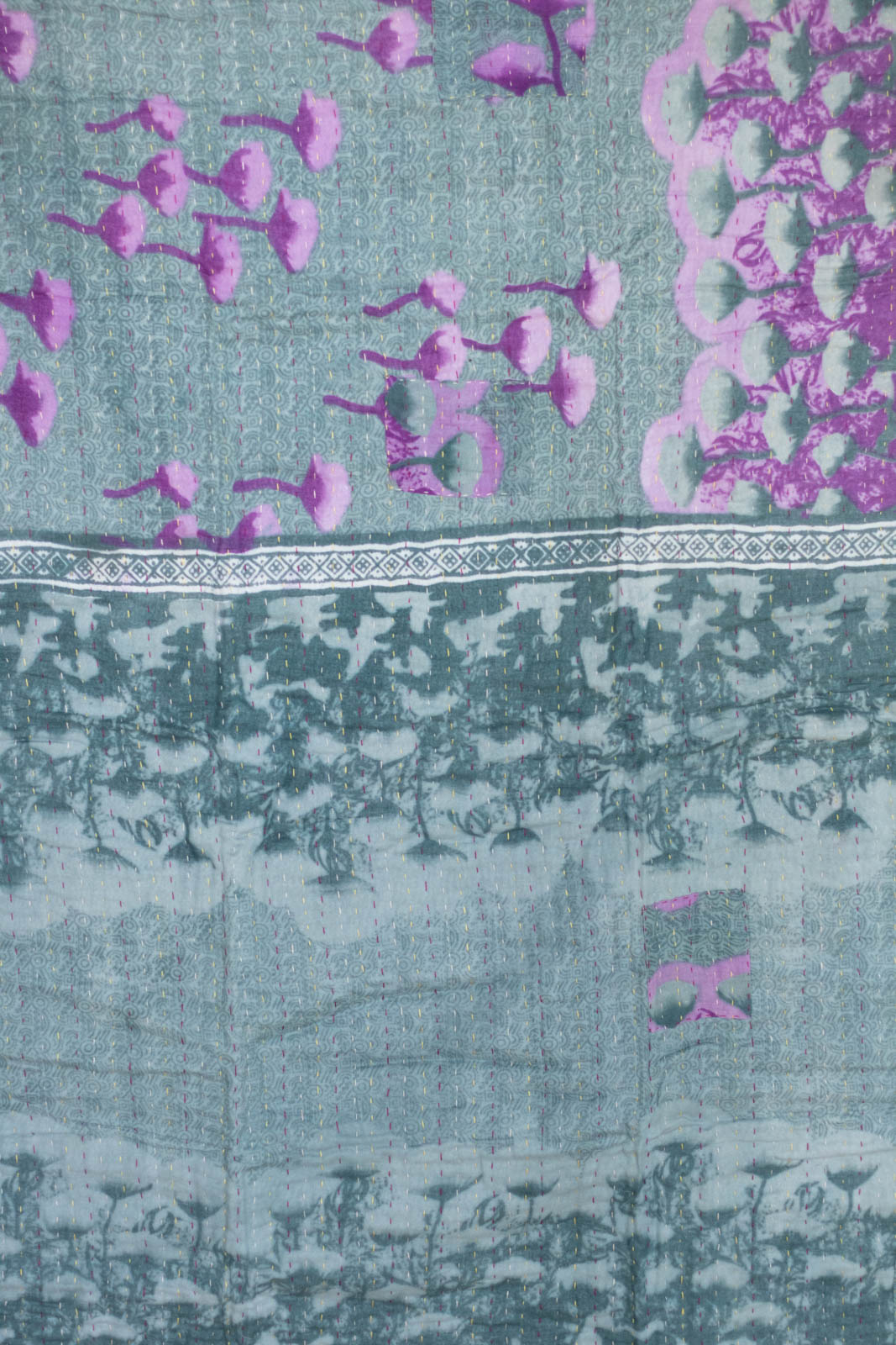 Loved No. 5 Kantha Mini Blanket