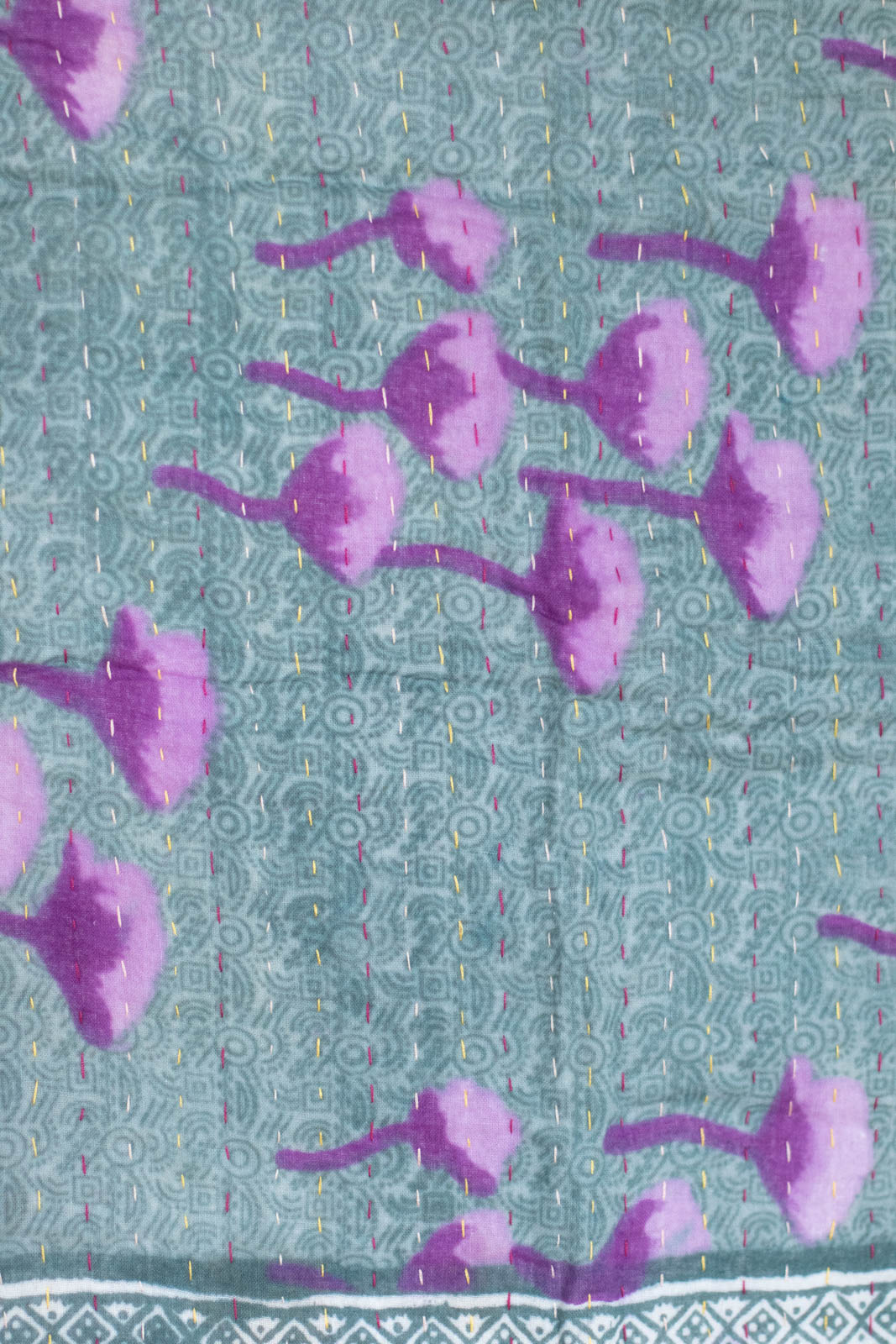 Loved No. 5 Kantha Mini Blanket