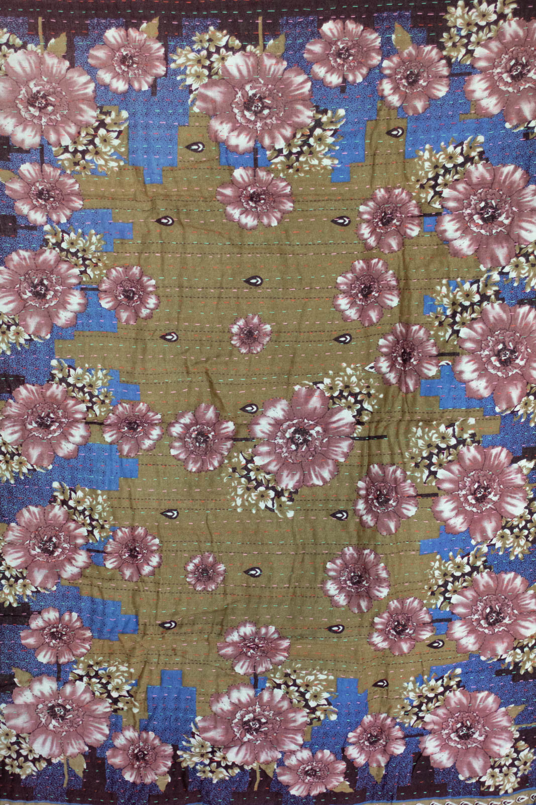 Loved No. 9 Kantha Mini Blanket