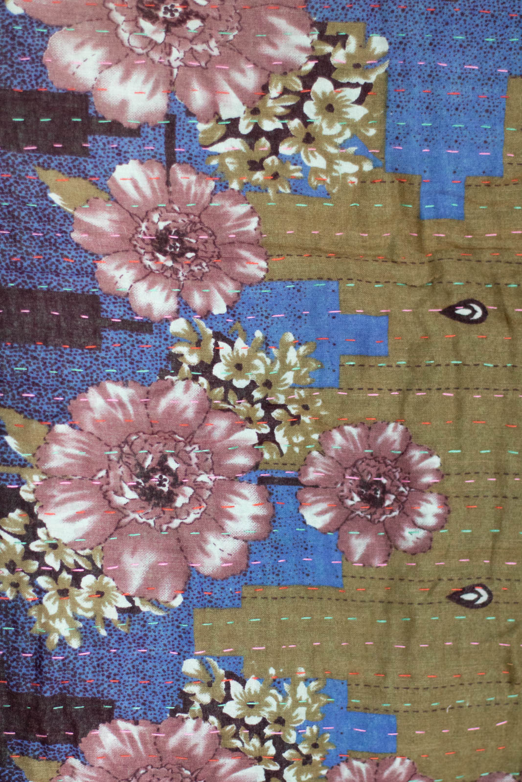 Loved No. 9 Kantha Mini Blanket