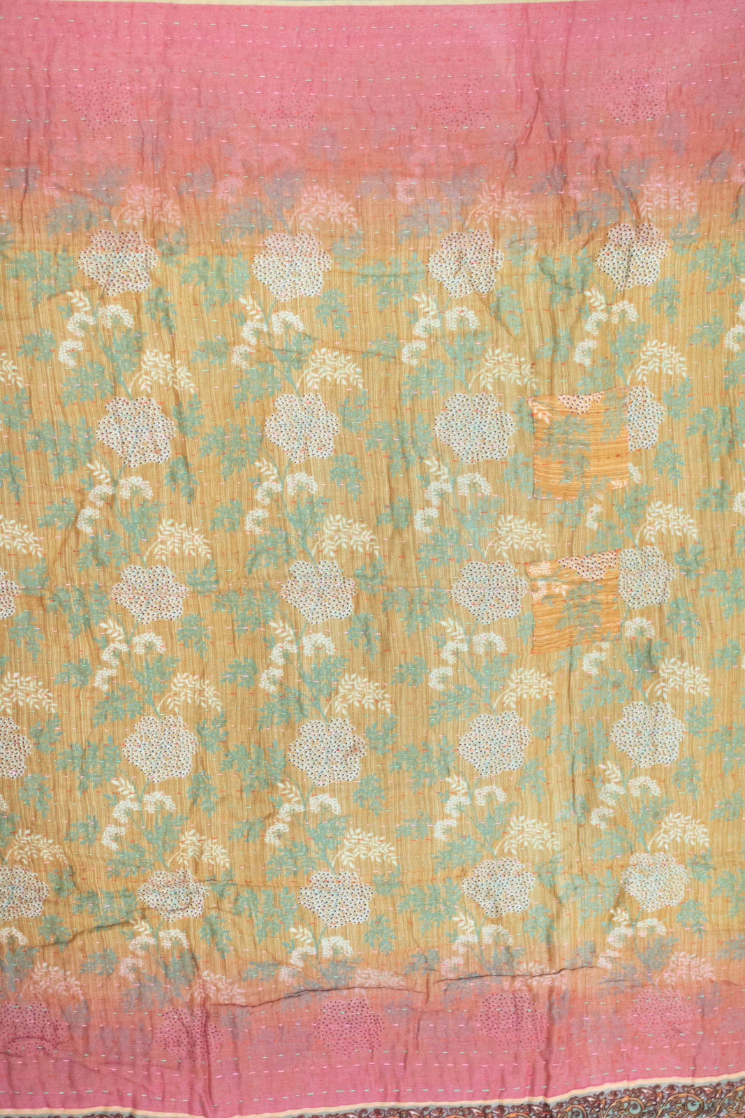 Loved No. 9 Kantha Mini Blanket