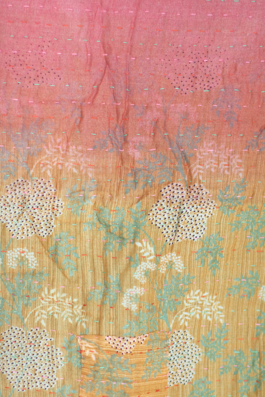 Loved No. 9 Kantha Mini Blanket