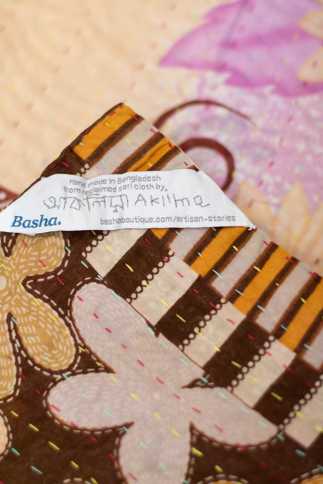 Dreamy No. 1 Kantha Mini Blanket