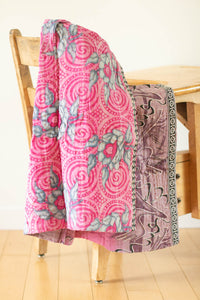 dignify Kantha Baby Blanket Quilt