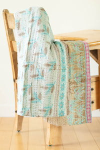 dignify Kantha Baby Blanket Quilt