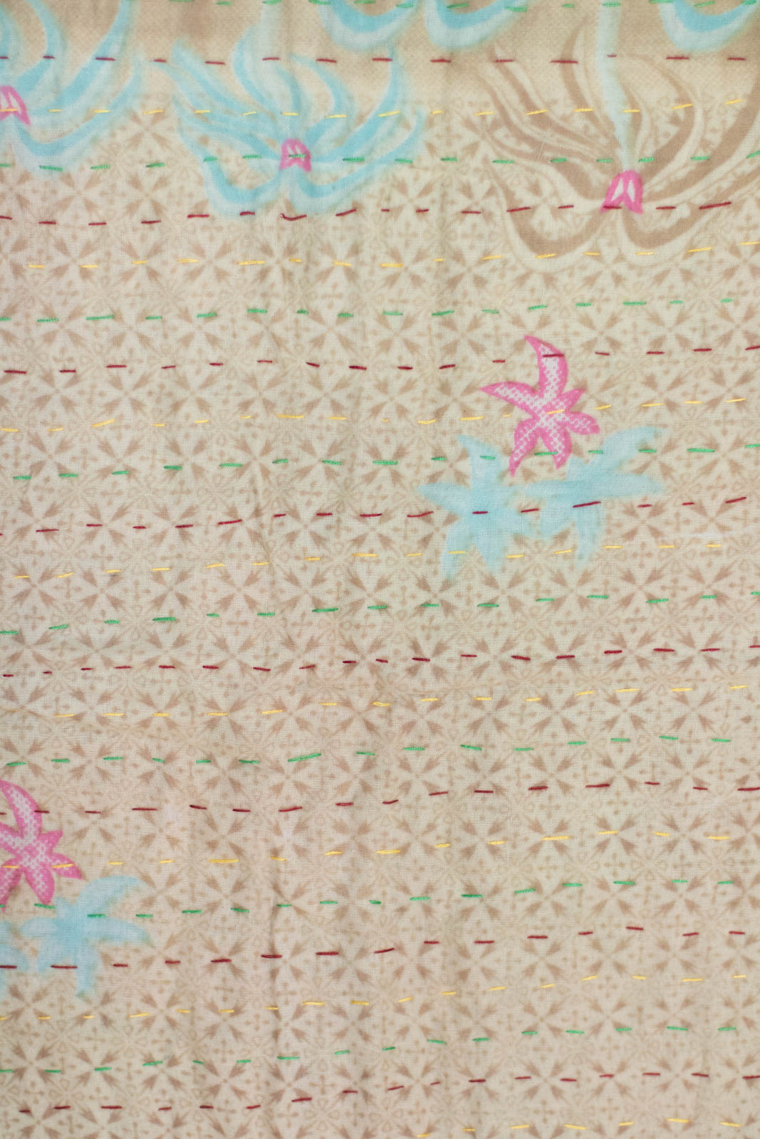 Sweet No. 8 Kantha Mini Blanket
