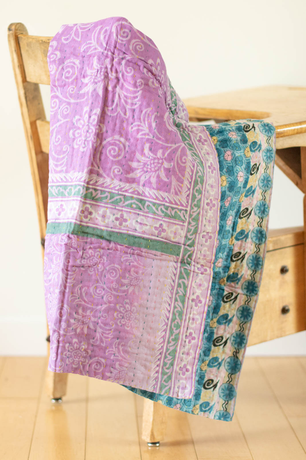 dignify Kantha Baby Blanket Quilt