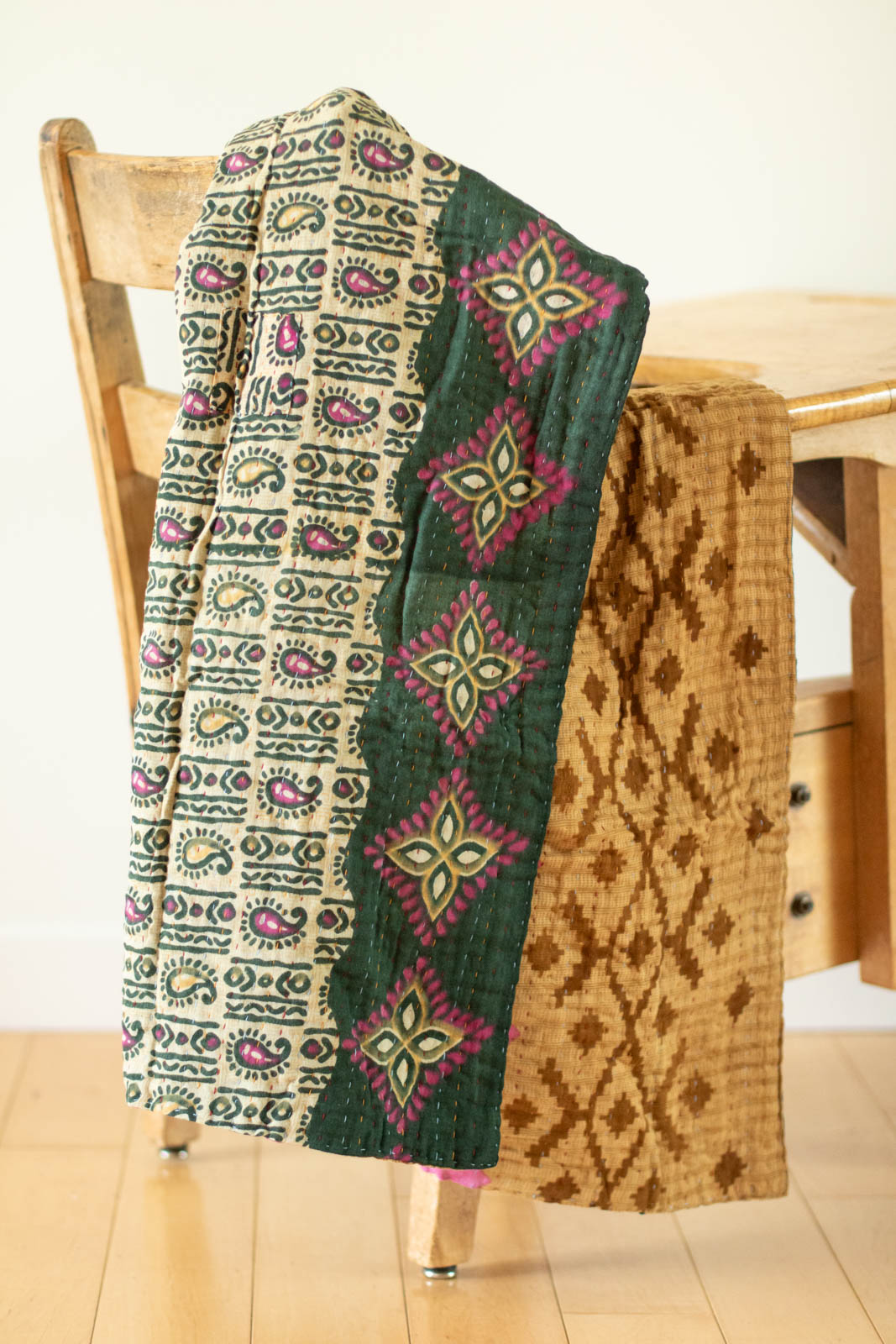 dignify Kantha Baby Blanket Quilt