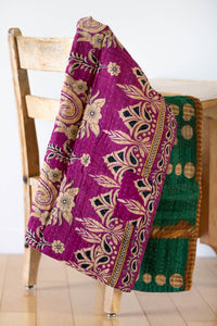 dignify Kantha Baby Blanket Quilt