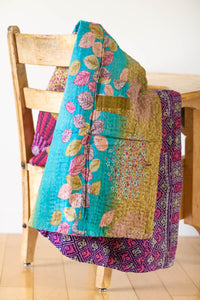 dignify Kantha Baby Blanket Quilt