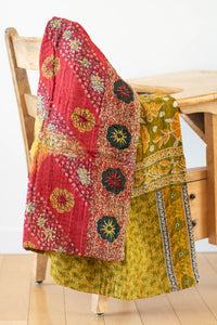 dignify Kantha Baby Blanket Quilt