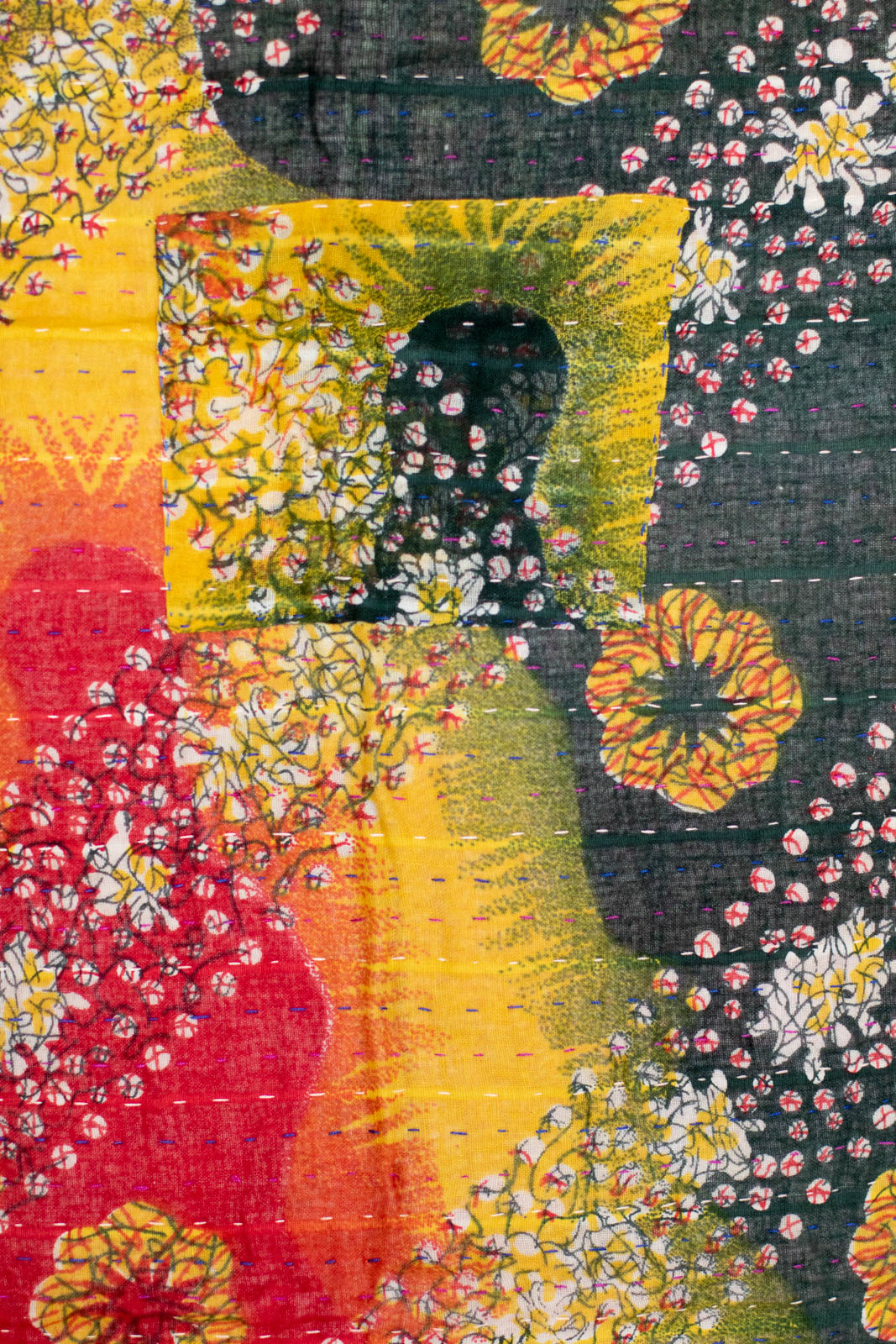 Precious No. 3 Kantha Mini Blanket