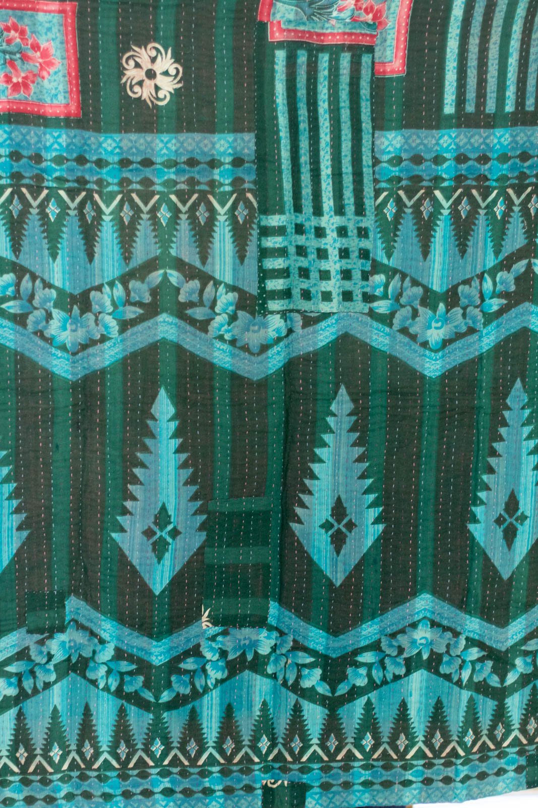 Loved No. 7 Kantha Mini Blanket