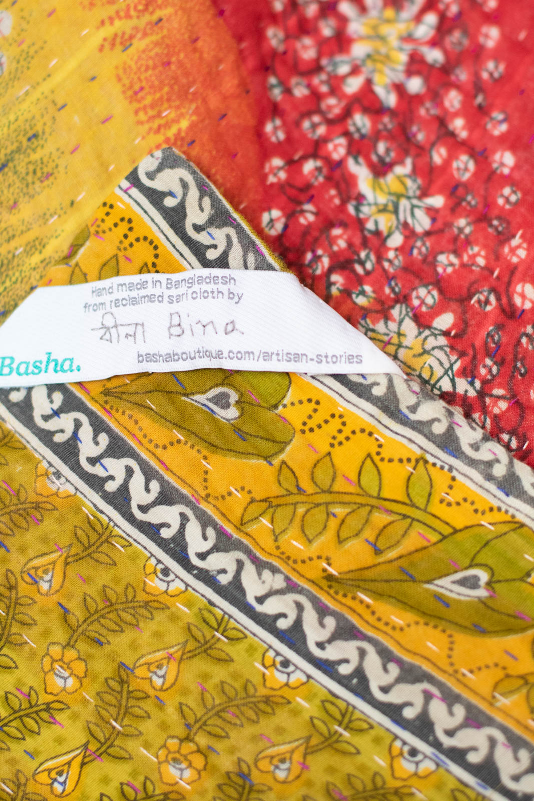Precious No. 3 Kantha Mini Blanket