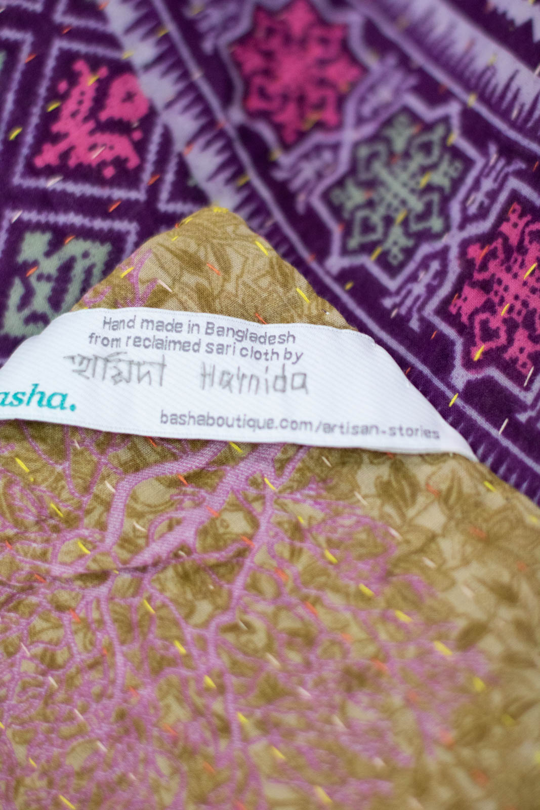 Dear No. 4 Kantha Mini Blanket