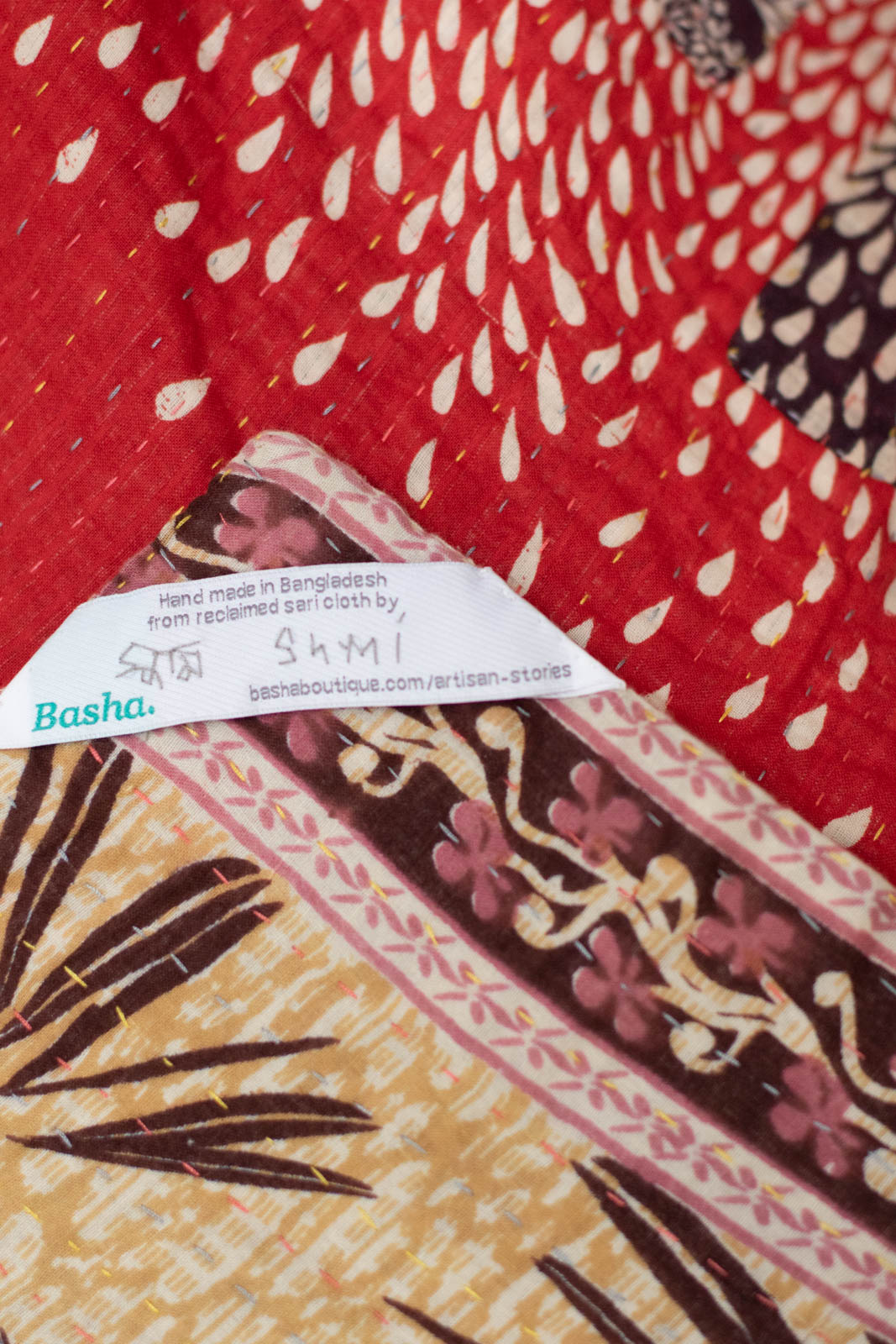 Precious No. 5 Kantha Mini Blanket