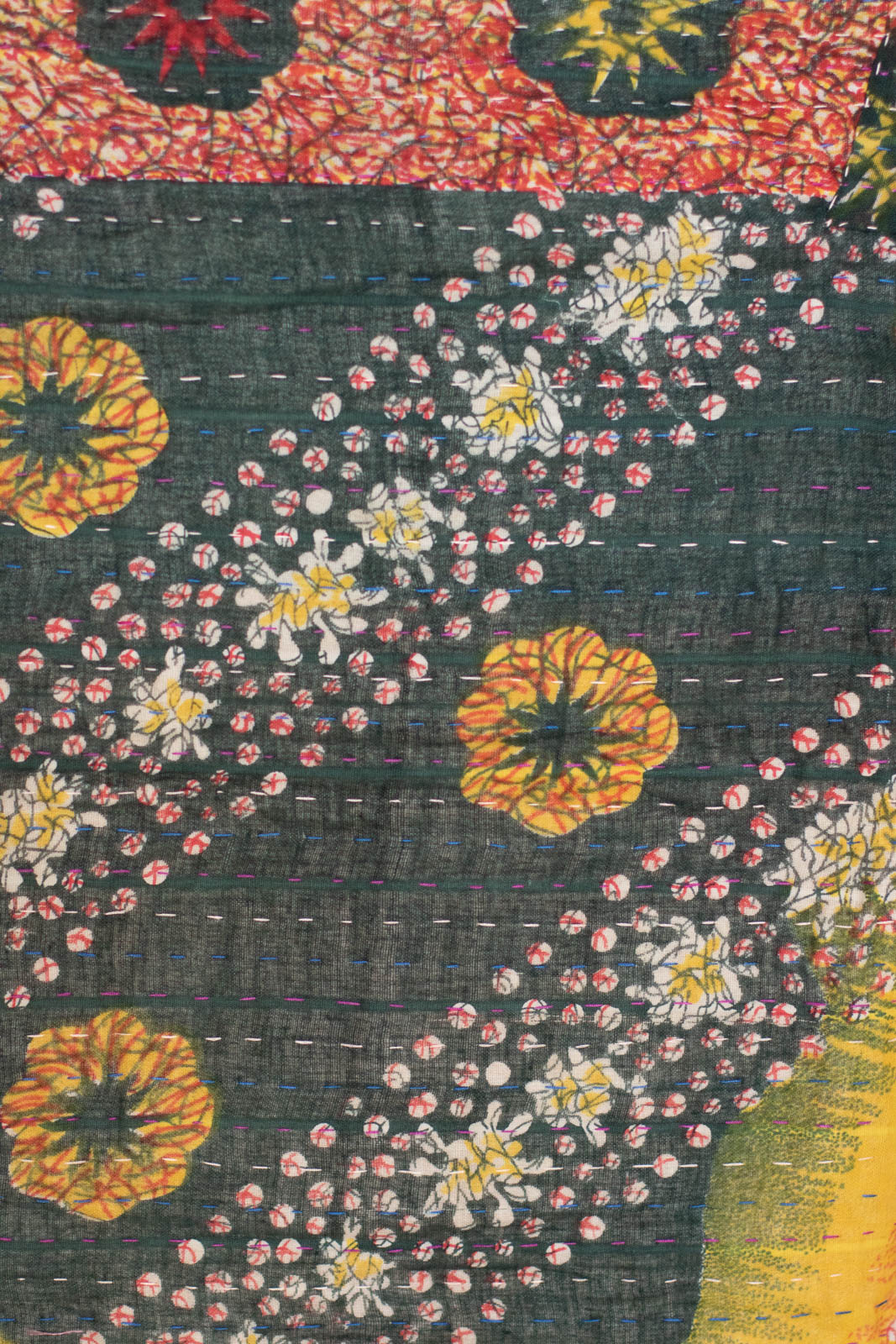 Treasure No. 6 Kantha Mini Blanket