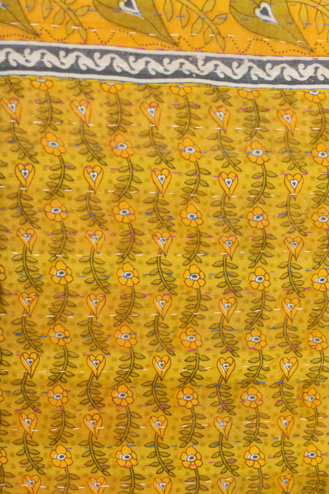 Treasure No. 6 Kantha Mini Blanket