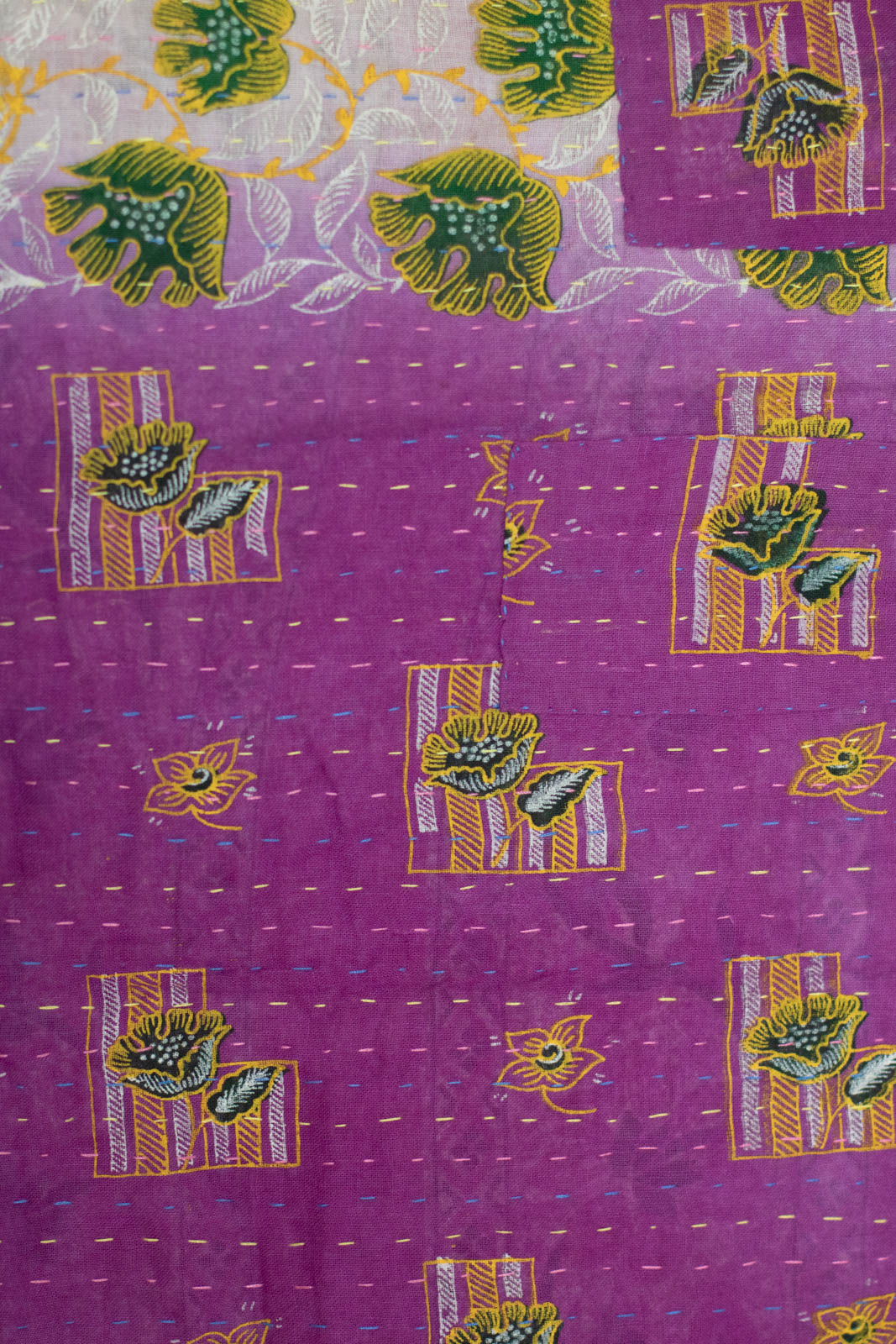 Treasure No. 8 Kantha Mini Blanket