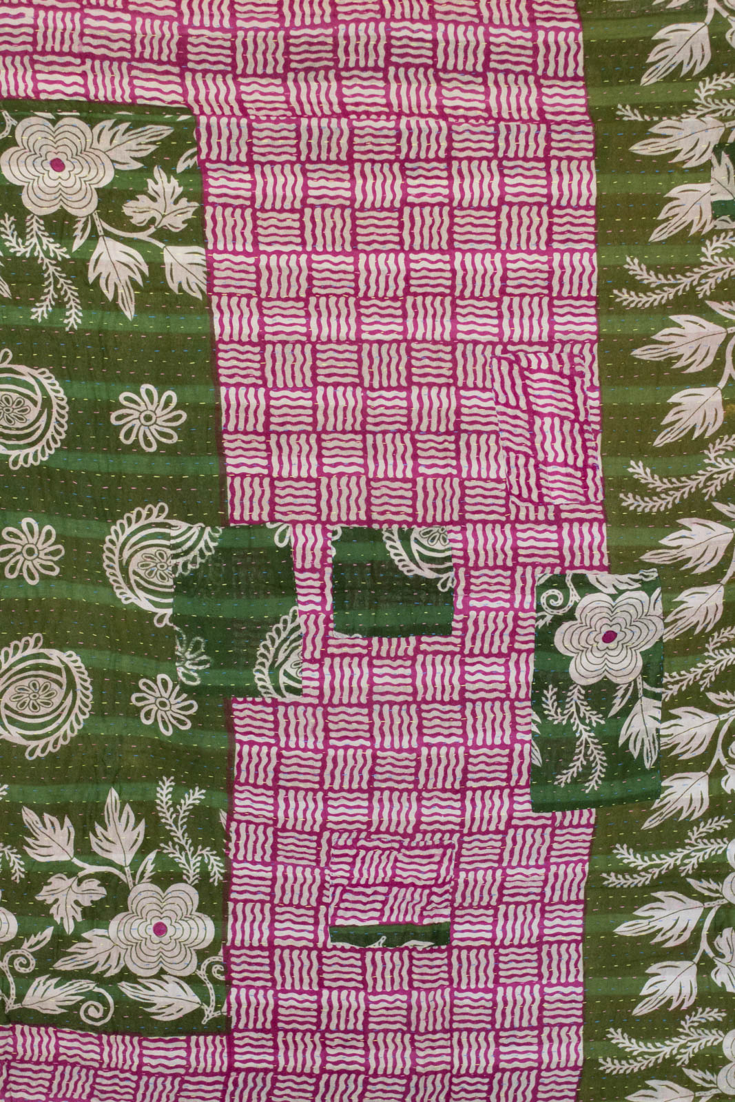Treasure No. 8 Kantha Mini Blanket