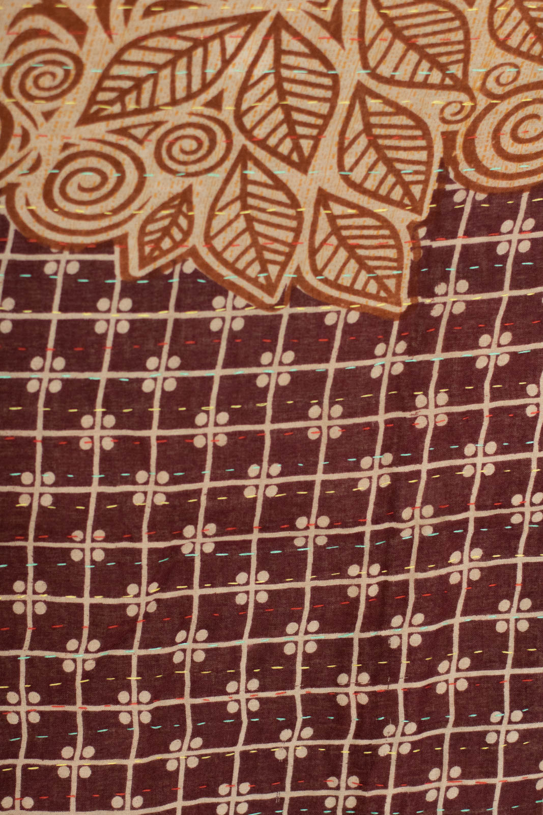 Treasure No. 9 Kantha Mini Blanket