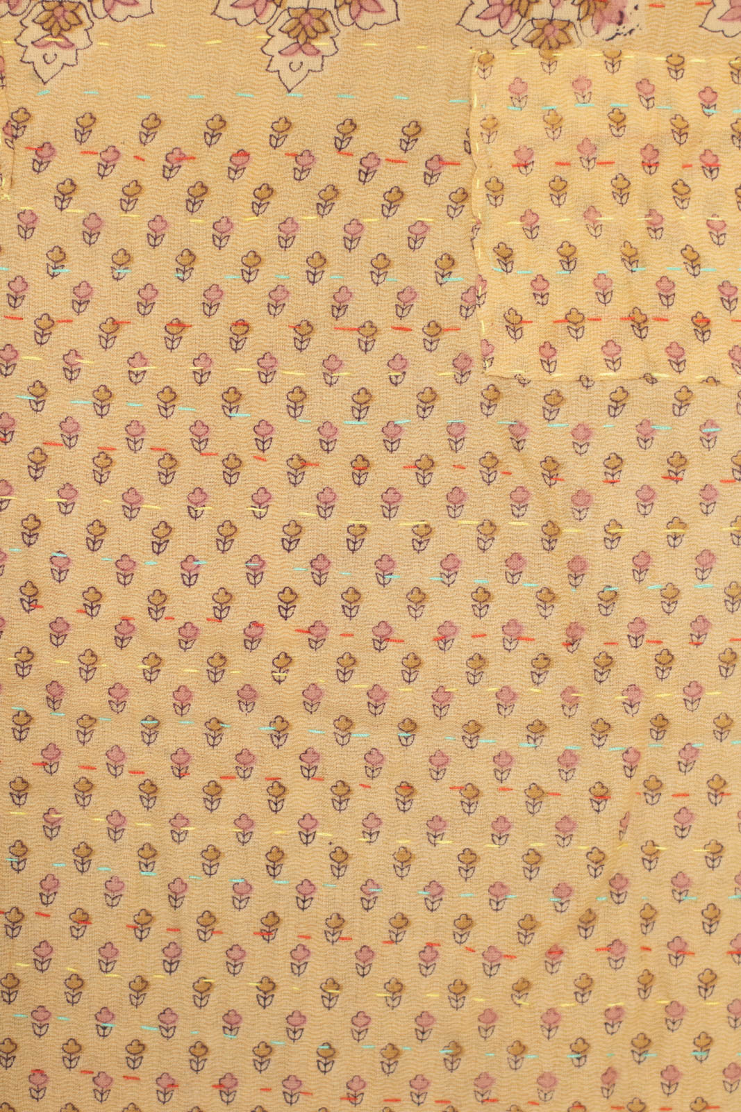Treasure No. 9 Kantha Mini Blanket