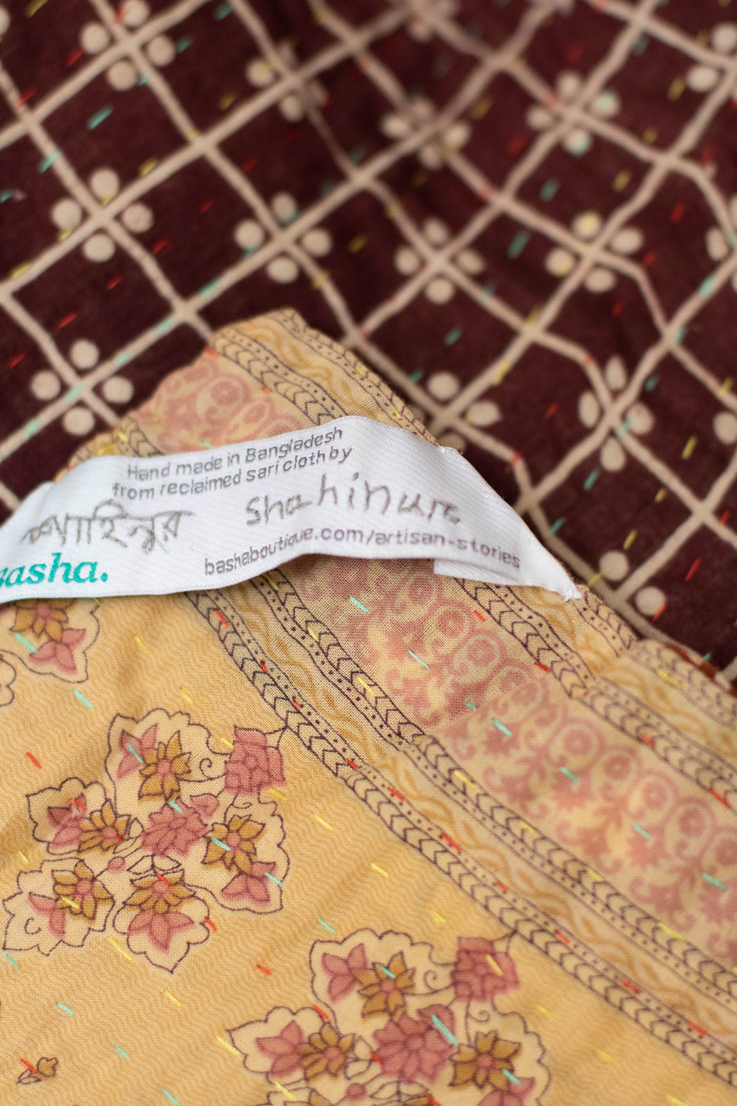 Treasure No. 9 Kantha Mini Blanket