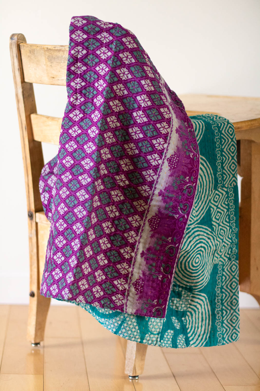 dignify Kantha Baby Blanket Quilt