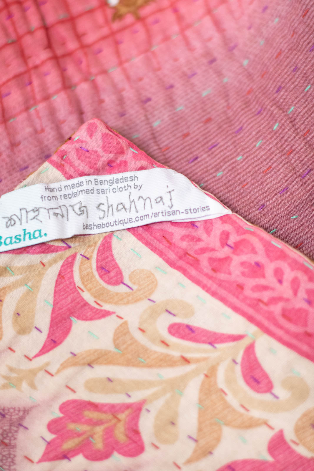 Dreamy No. 5 Kantha Mini Blanket
