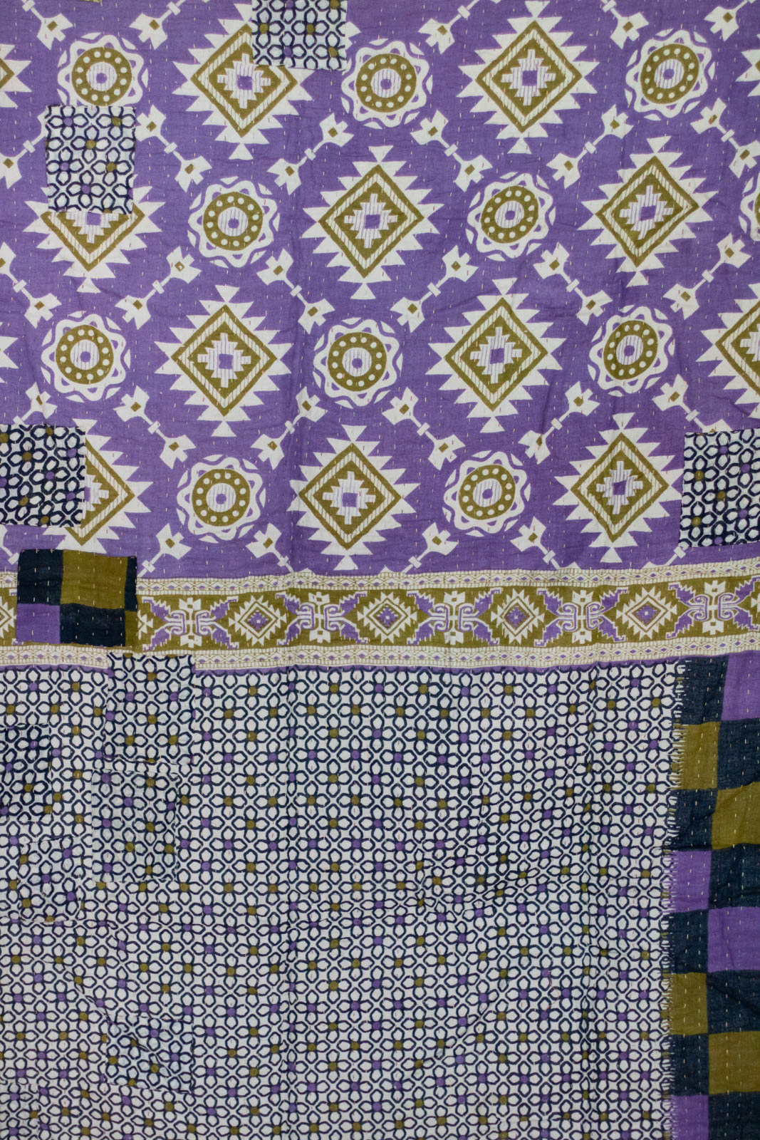 Treasure No. 7 Kantha Mini Blanket