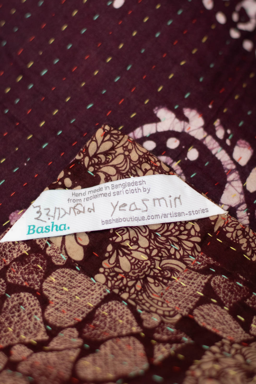 Special No. 1 Kantha Mini Blanket