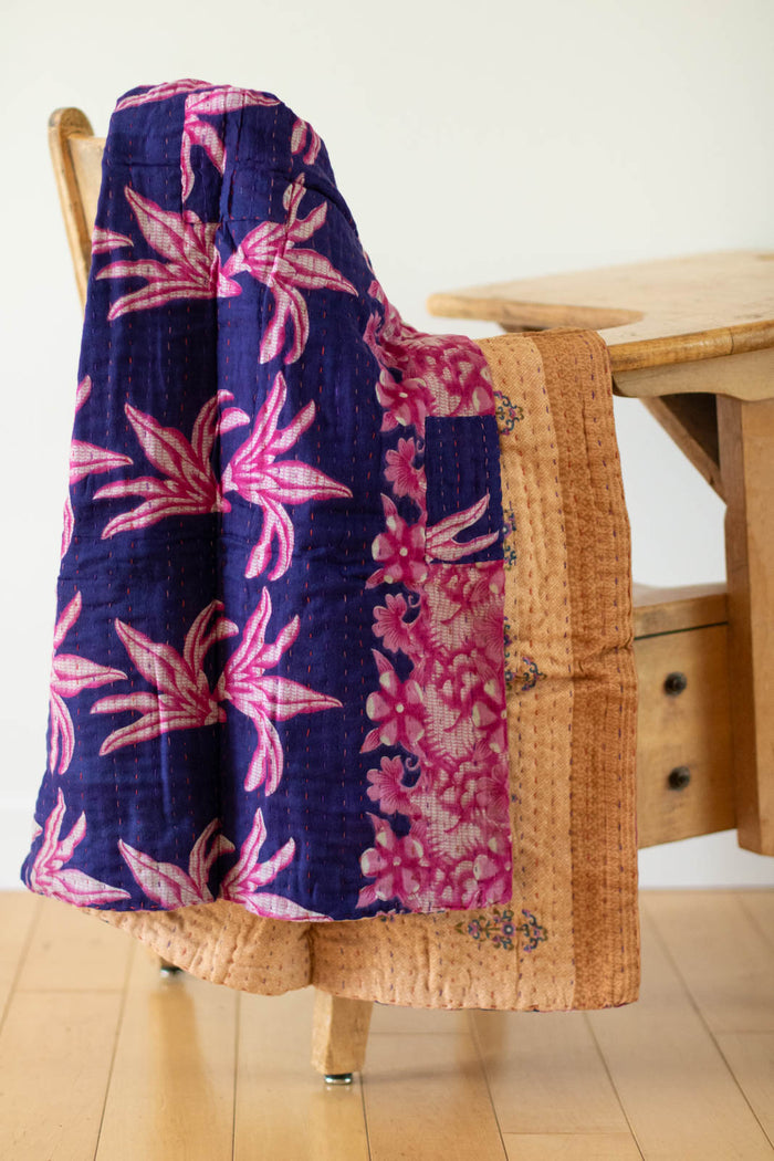 dignify Kantha Baby Blanket Quilt