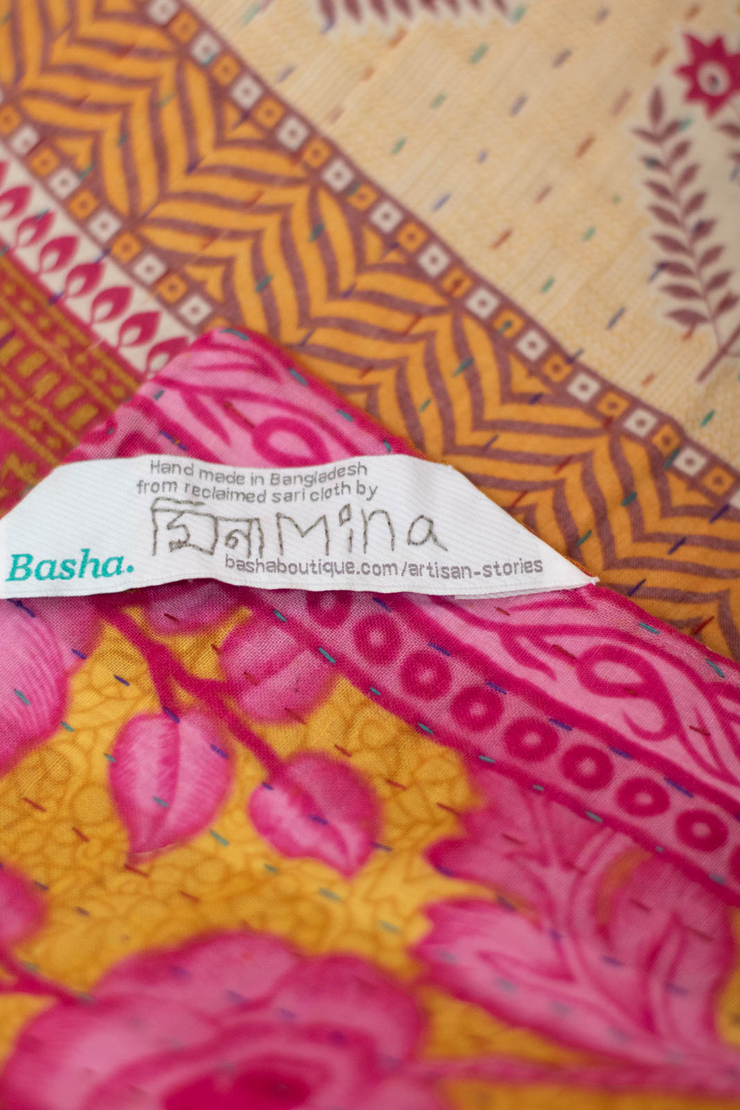 Dear No. 1 Kantha Mini Blanket