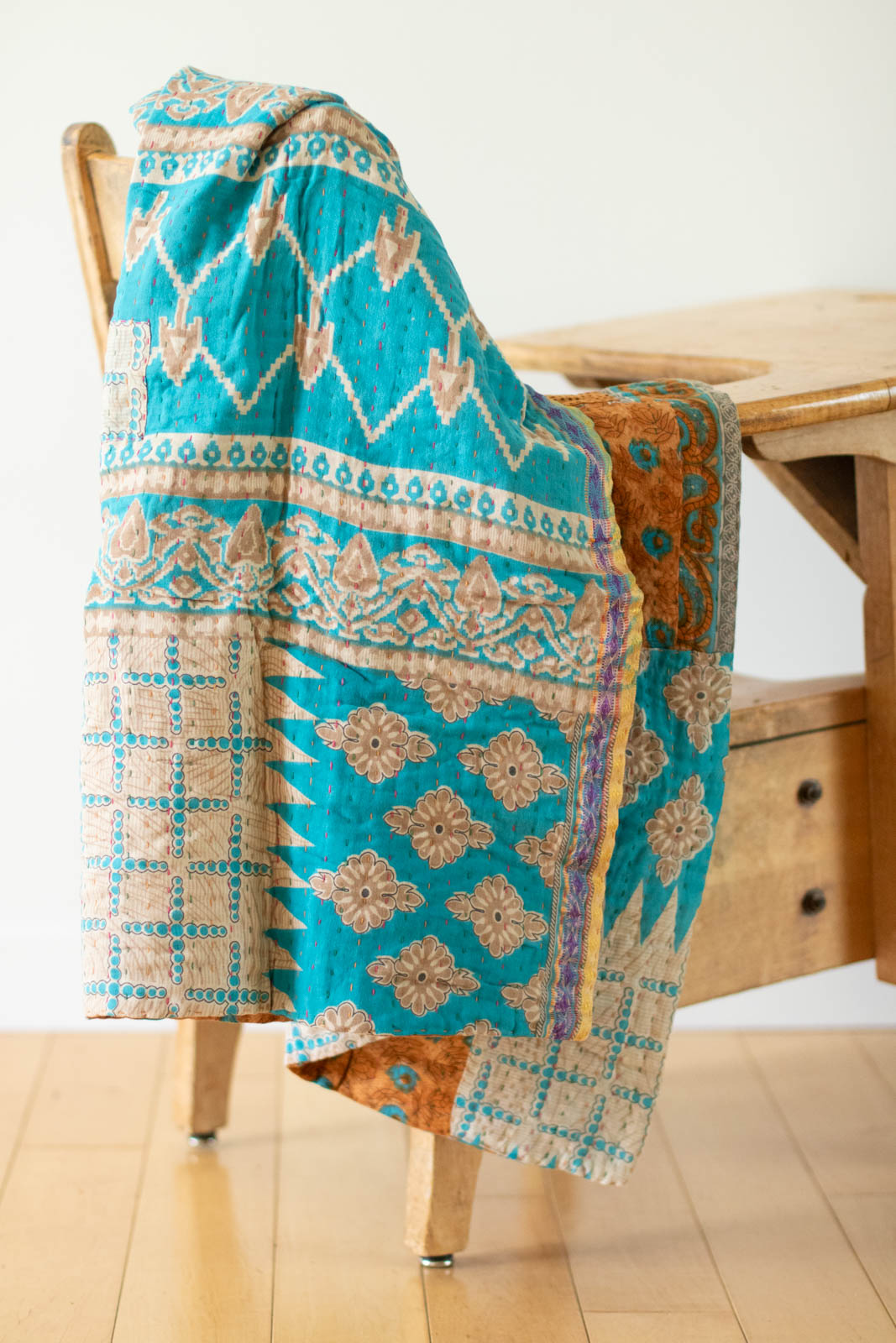 dignify Kantha Baby Blanket Quilt