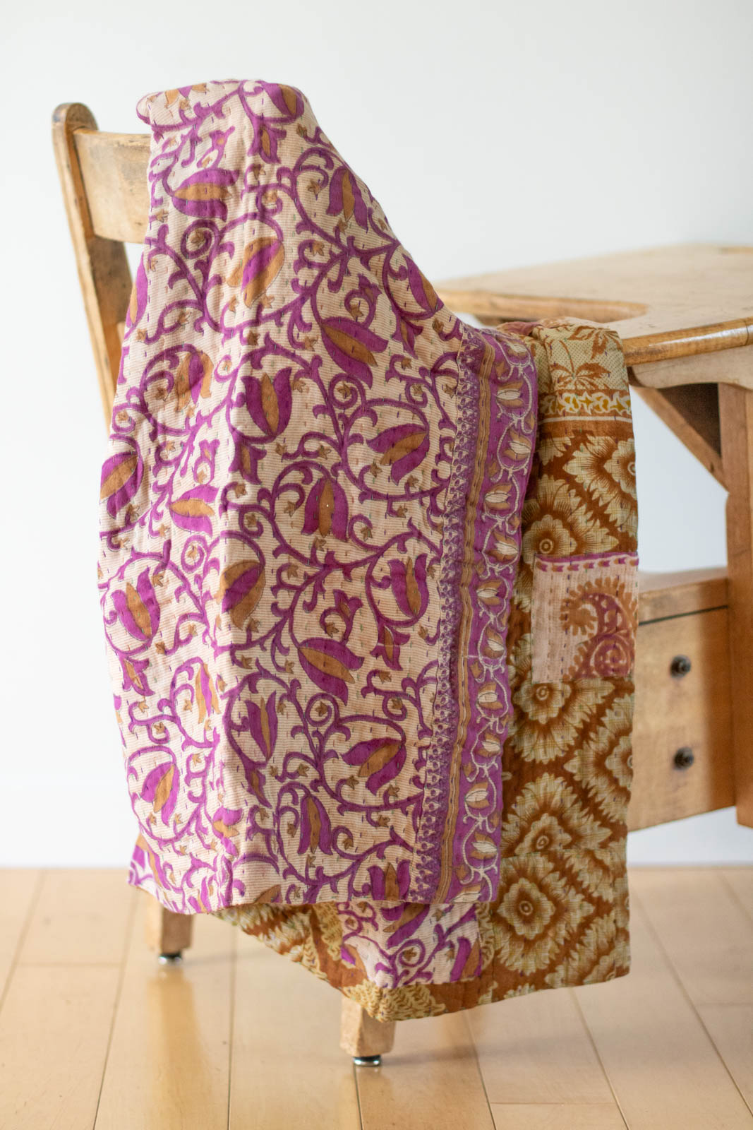 dignify Kantha Baby Blanket Quilt