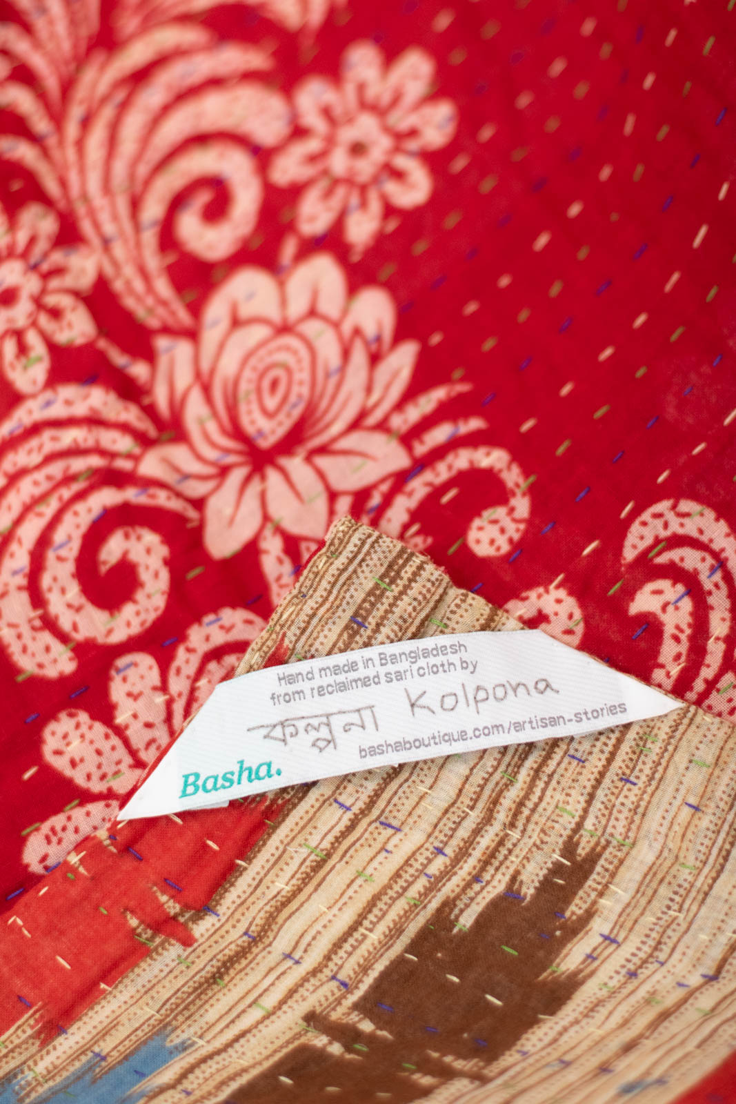 Darling No. 3 Kantha Mini Blanket