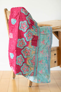 dignify Kantha Baby Blanket Quilt