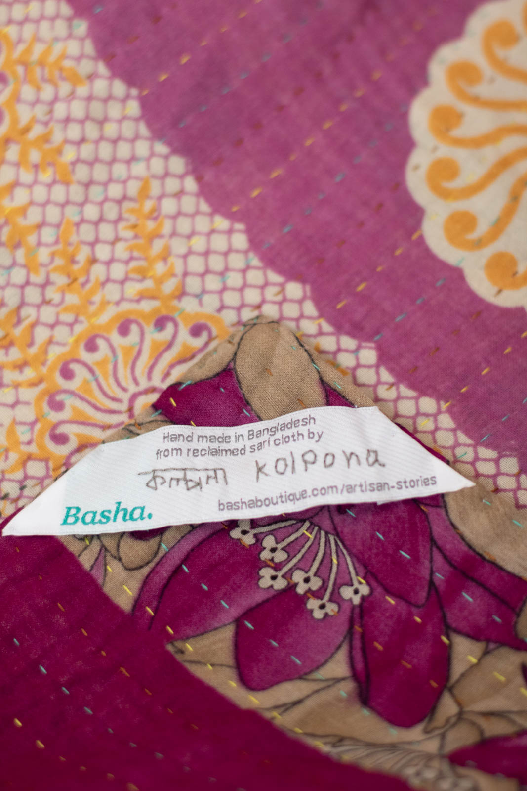 Darling No. 7 Kantha Mini Blanket