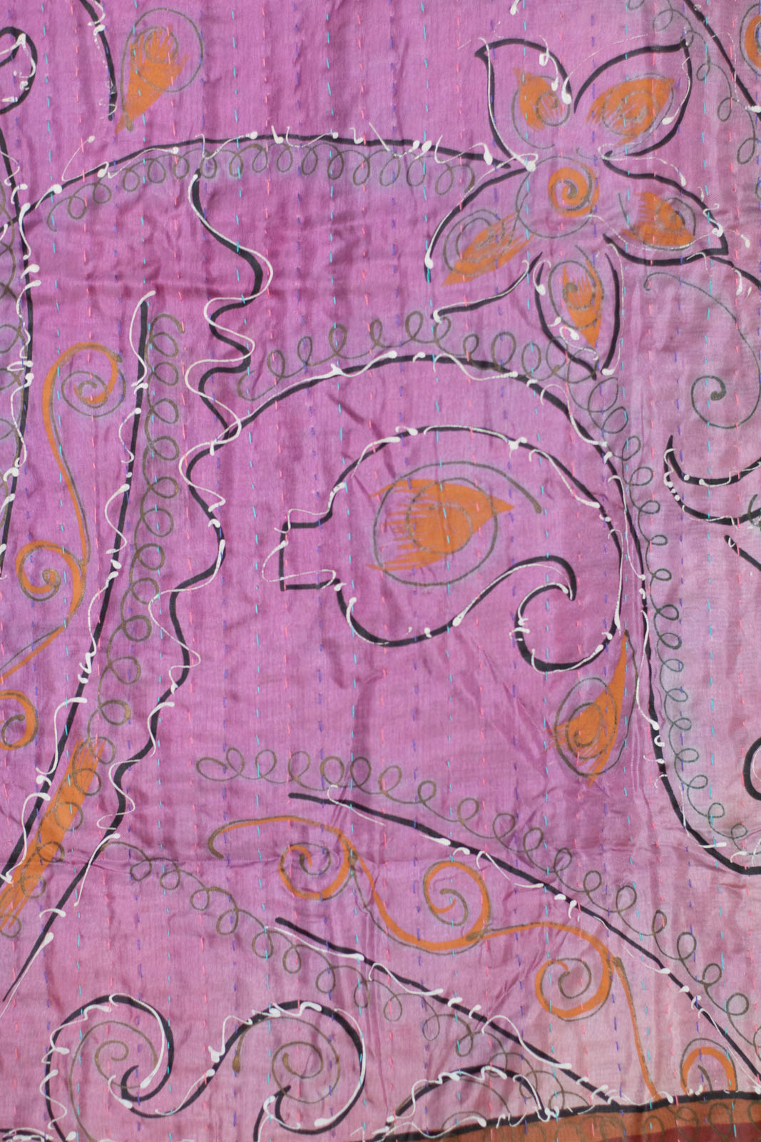 Amber Silk Blend Throw