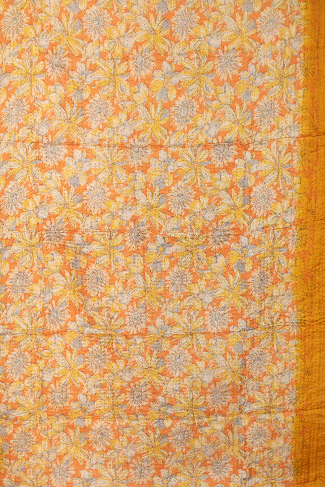 Decision Silk Blend Kantha Throw