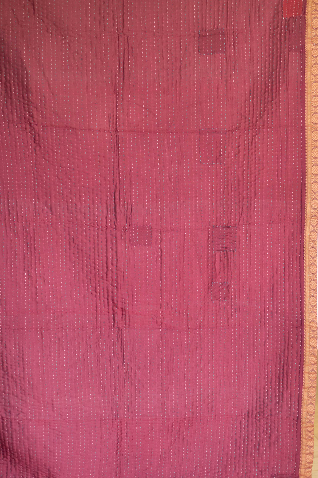 Possibility Silk Blend Kantha Throw