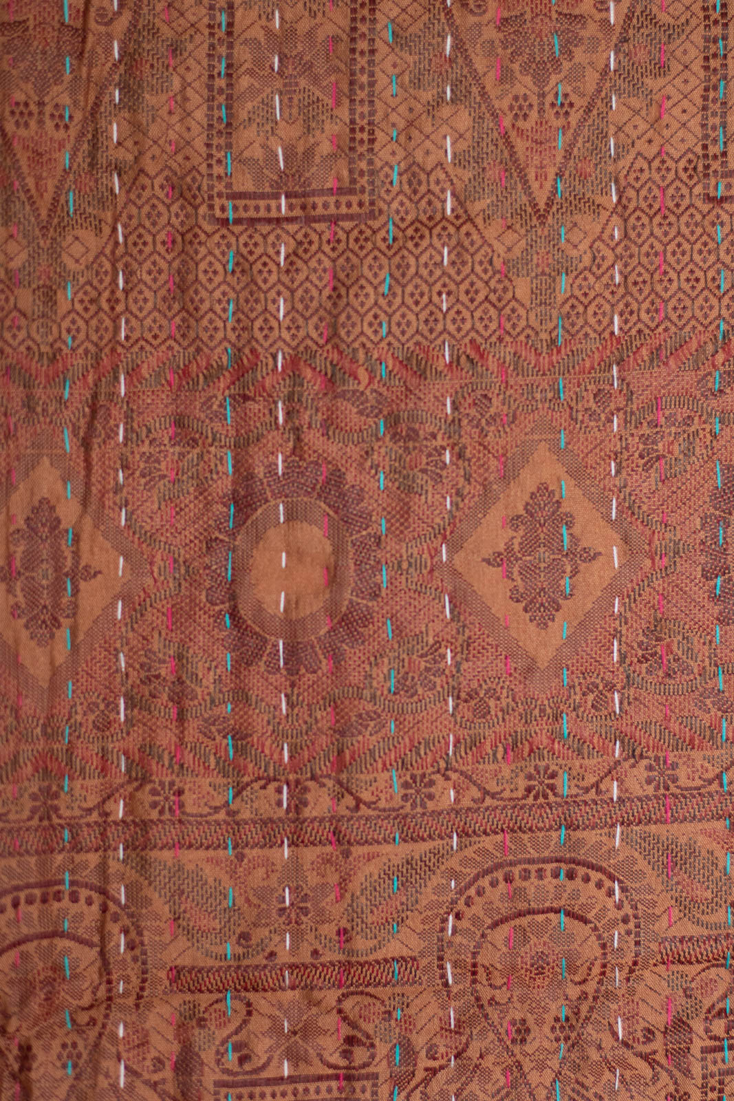 Possibility Silk Blend Kantha Throw