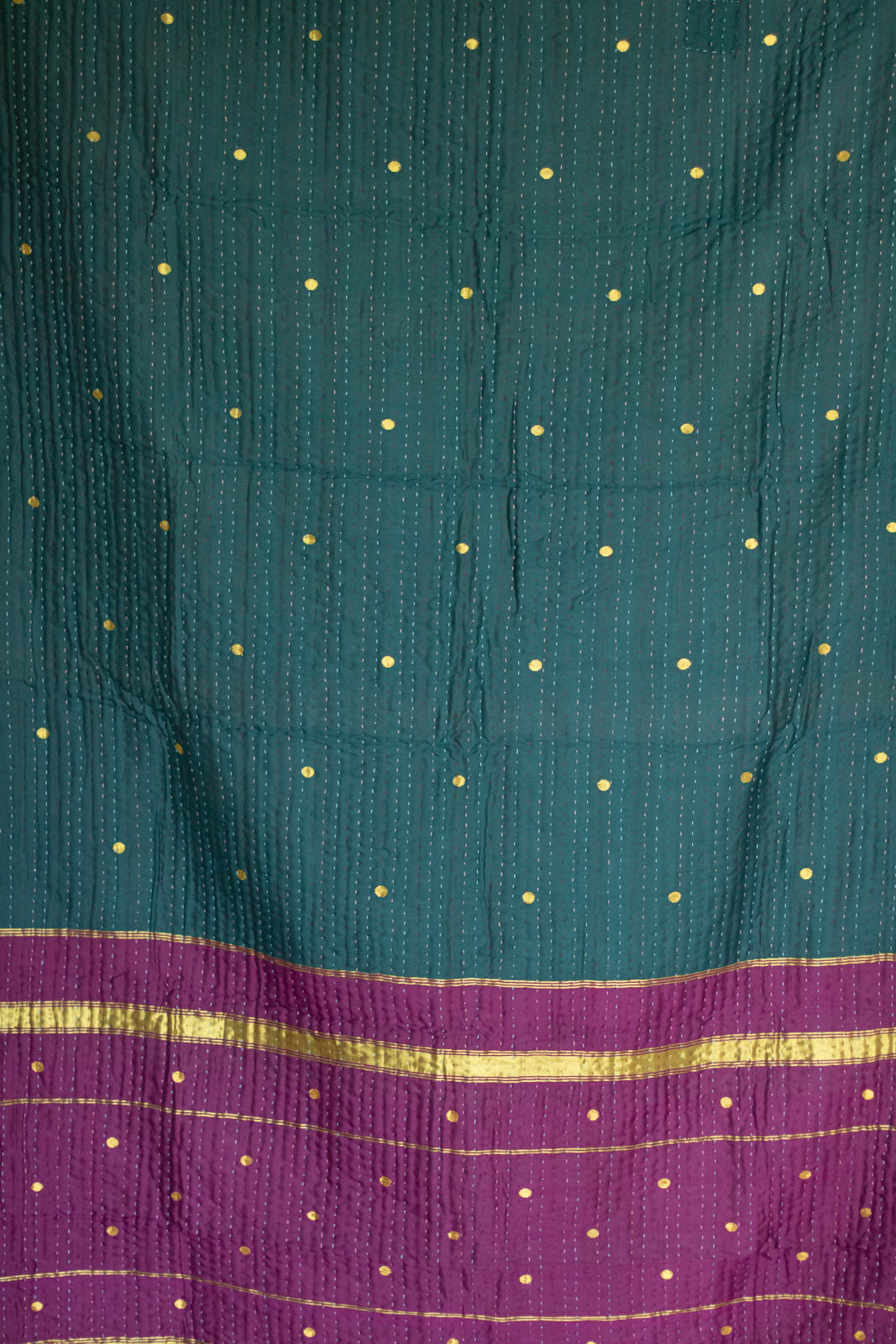 Chance Silk Blend Kantha Throw