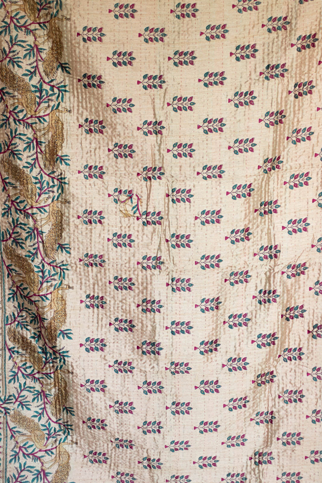 Chance Silk Blend Kantha Throw