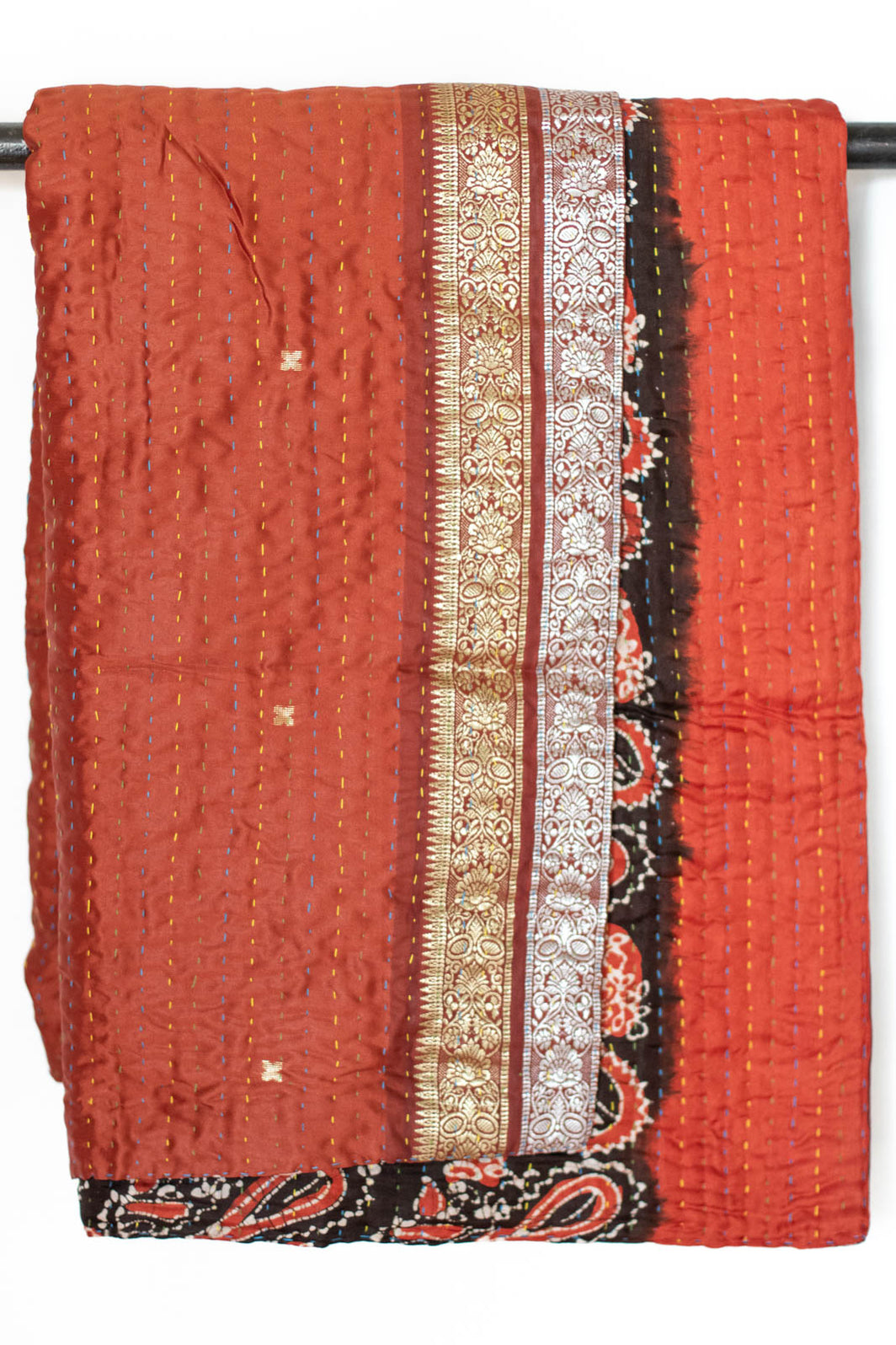 Kantha Silk Throw Blankets Fair Trade — dignify