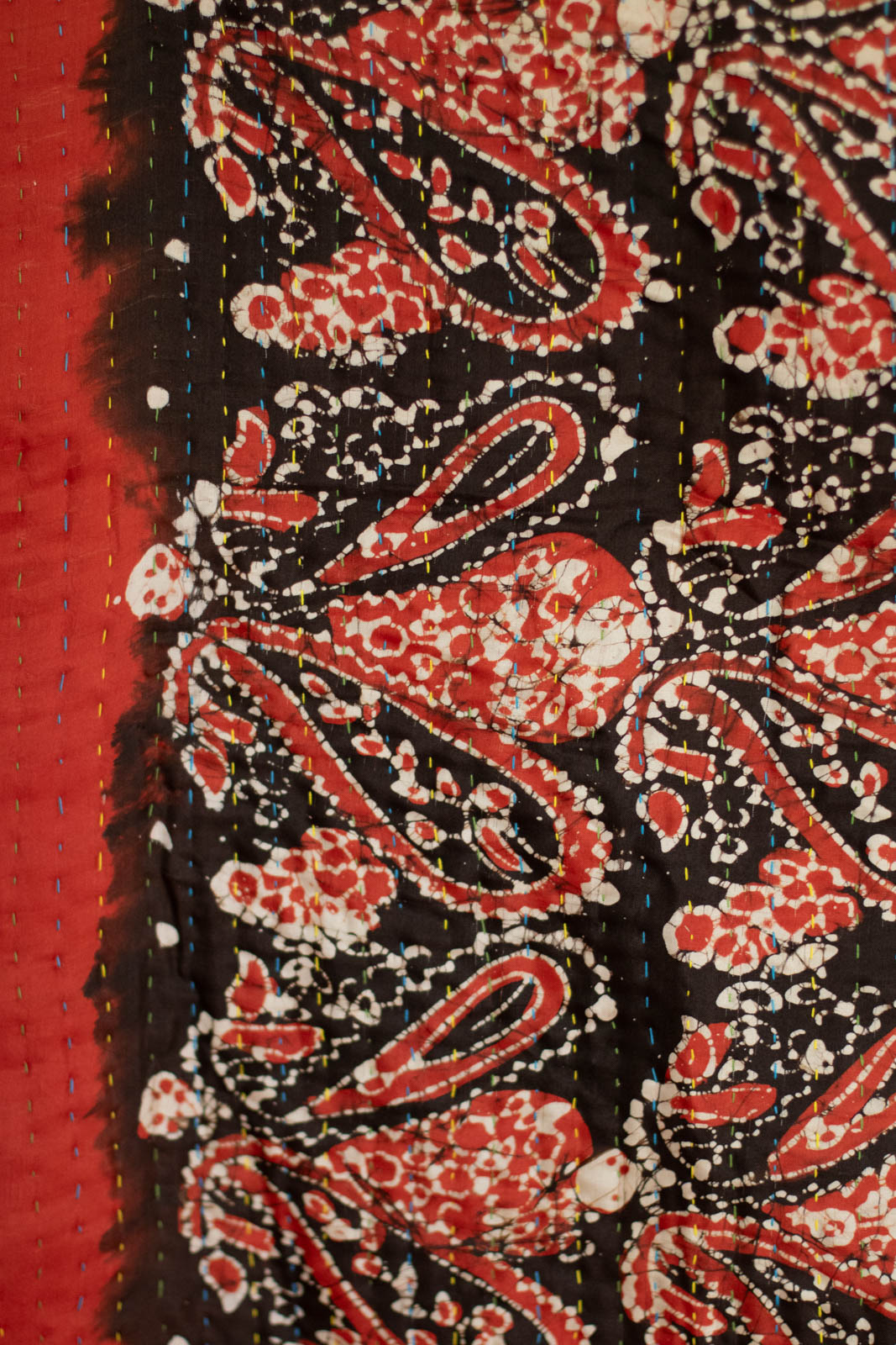 Charm Silk Blend Kantha Throw