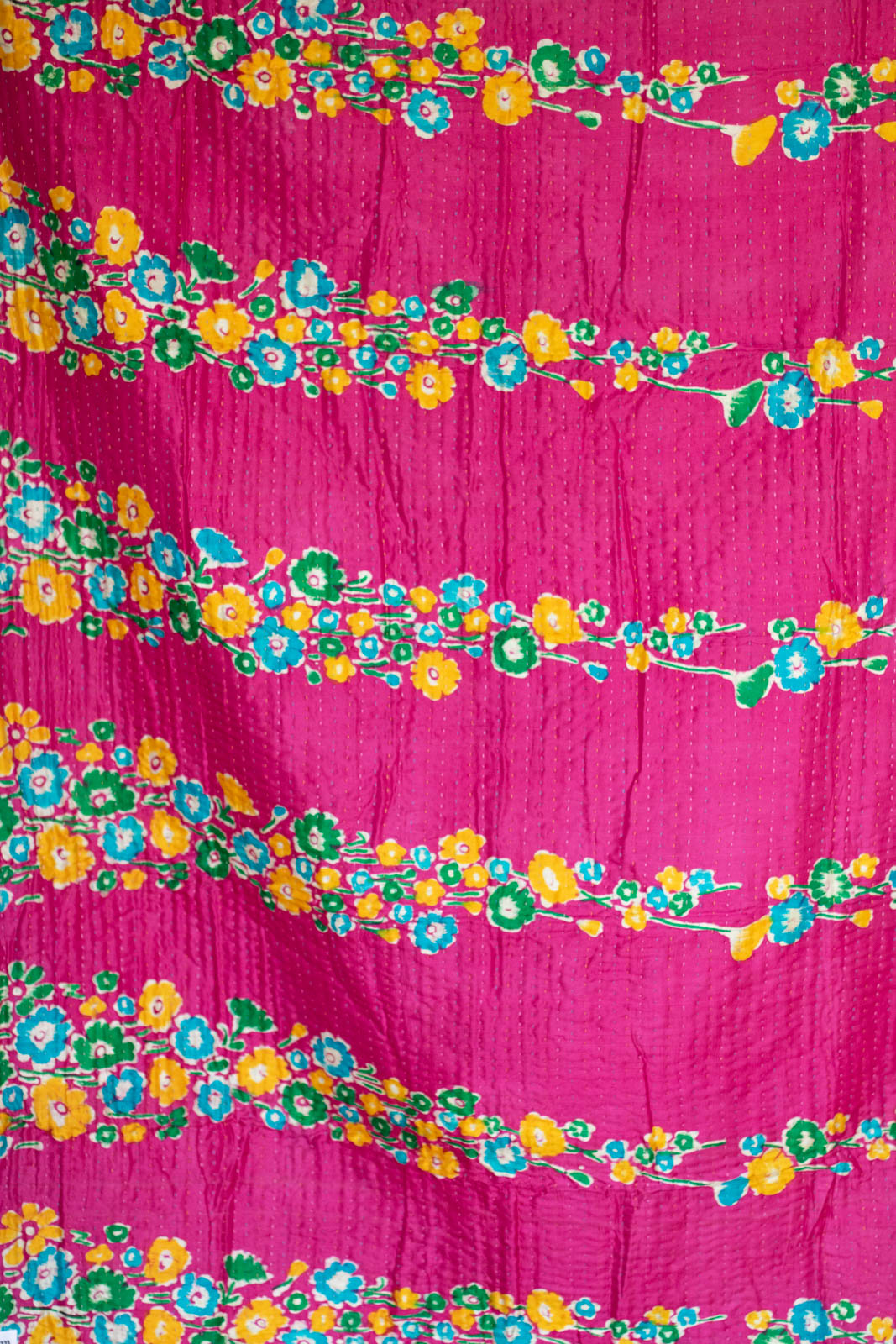 Classic Silk Blend Kantha Throw